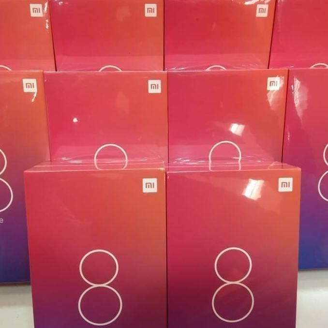 TERMURAH XIOMI MI 8 LITE RAM 4GB - ROOM 64GB 4G LTE - Hitam READY STOCK