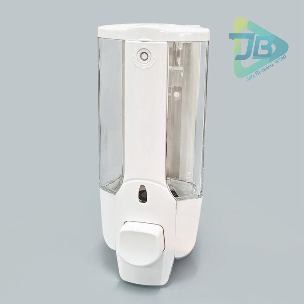 RT86 Tempat Hand Soap Washing hand Dispenser Sabun Cair Single Key Lock Tube Double 1 Tabung Dinding WC JB5475