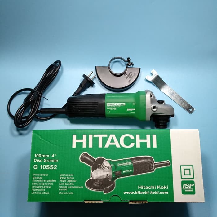 mesin gerinda 4 inc hitachi angle grinder - G 10 SS2 - 220V