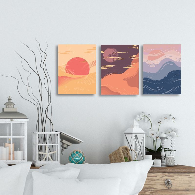 Wall Decor Hiasan Dinding Nordic Style - Pajangan Dinding Rumah - Hiasan Dinding Kamar Tidur