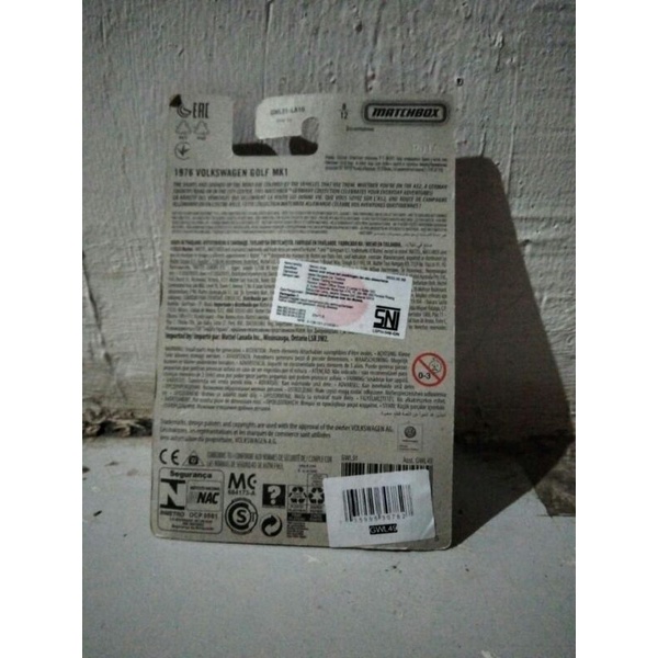 matchbox VW golf mk1