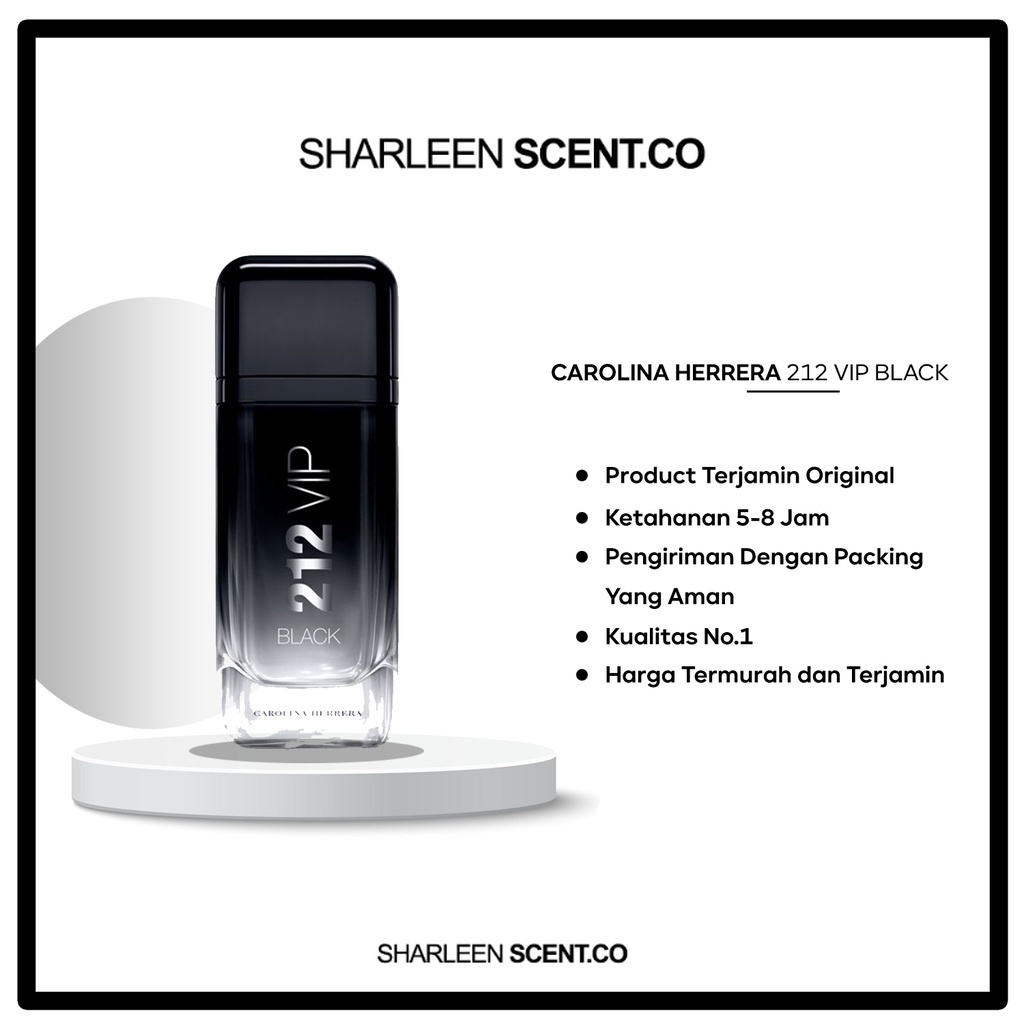 Perfume Carolina Herrera 212 VIP Black Original Singapore