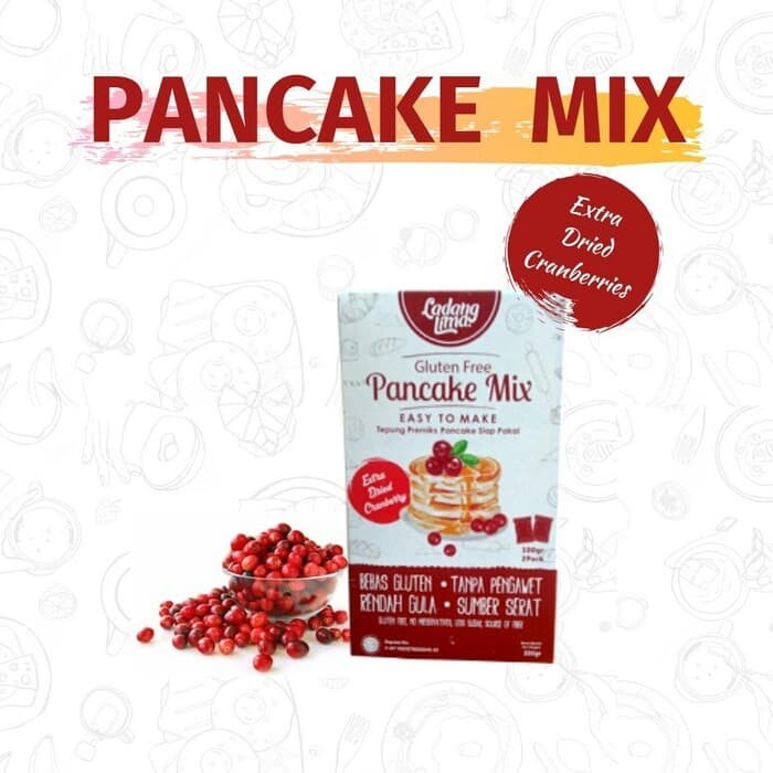 

cs01477 Ladang Lima Pancake Mix Gluten Free Da01D100