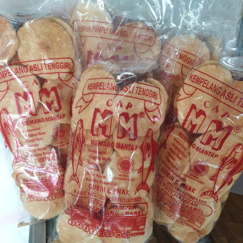 

Kerupuk Bangka Asli IkanTenggiri MM Cemilan Murah