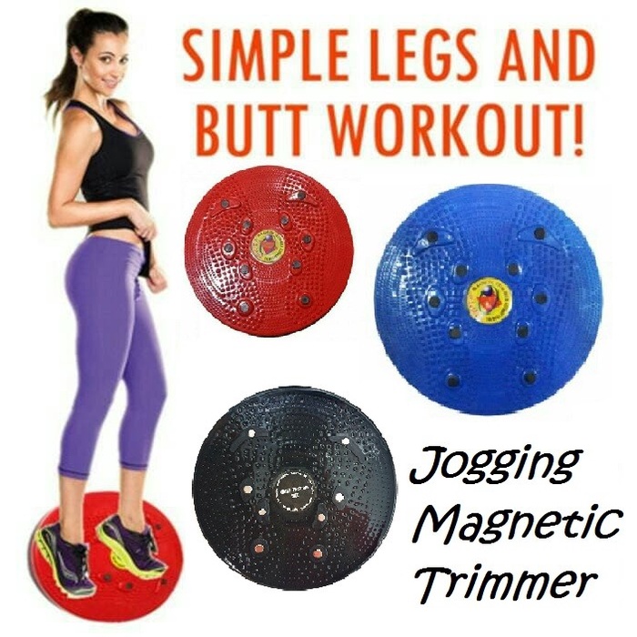 JOGGING TRIMMER MAGNETIC /JOGGING PLATE /ALAT MENGECILKAN PERUT DAN PELANGSING BADAN