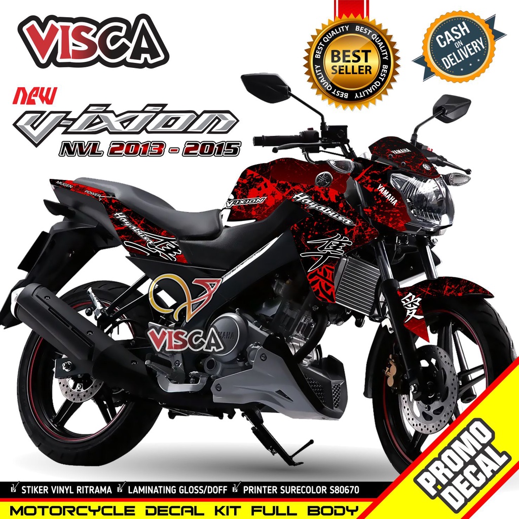 Decal Vixion New Full Body Decal Vixion NVL Full Body Stiker Vixion NVL Full Body Stiker Vixion New 