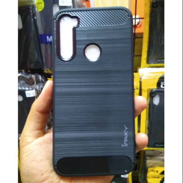 CASE XIAOMI REDMI NOTE 8 SOFT CASE IPAKY CARBON FIBER XIAOMI REDMI NOTE 8