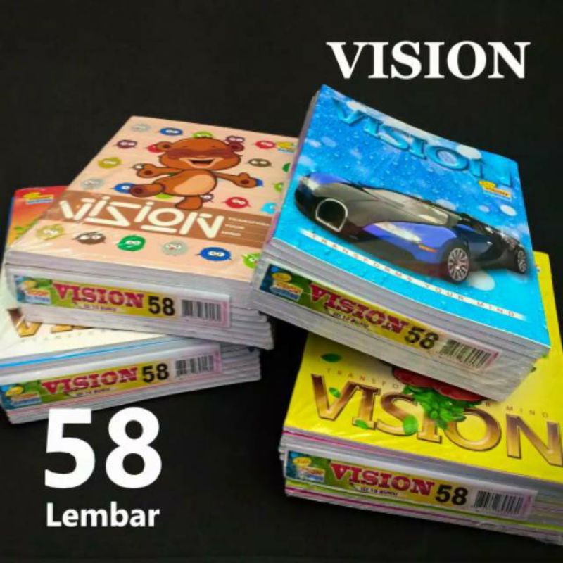 

T e r m u r a h - Vision Buku Tulis 58 Lembar