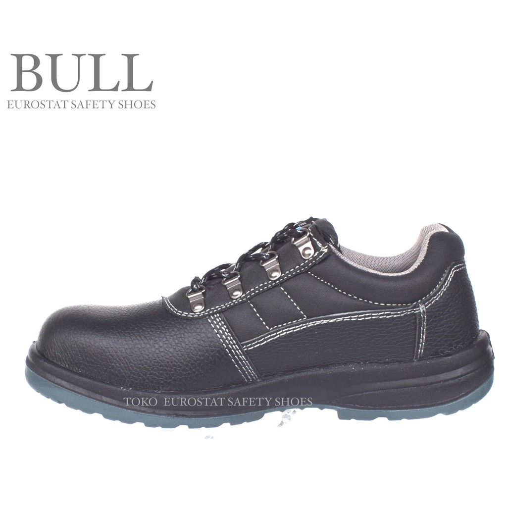 BIG SIZE BULL Safety Shoes Eurostat BULL Size 44-47 (ADA BESI DI UJUNG ATAS DALAM SEPATU)