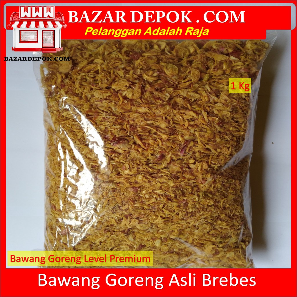 

Bawang Goreng Brebes 1 Kg Level Premium