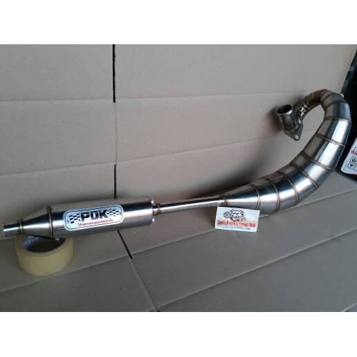 Knalpot RX King/ RXK udang kolong merk PDK stenlis