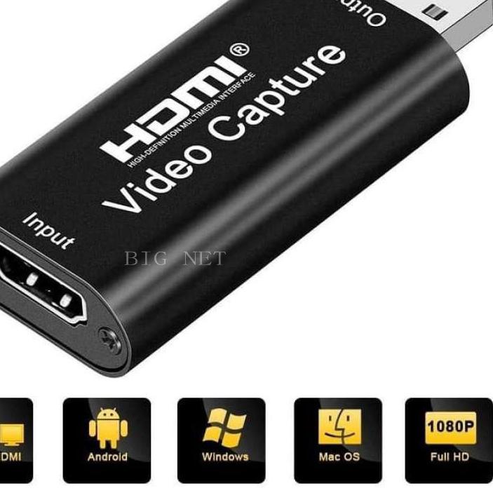 ➨ Video Capture Card HDMI to USB Full HD 1080p/ HDMI VIDEO CAPTURE ☂
