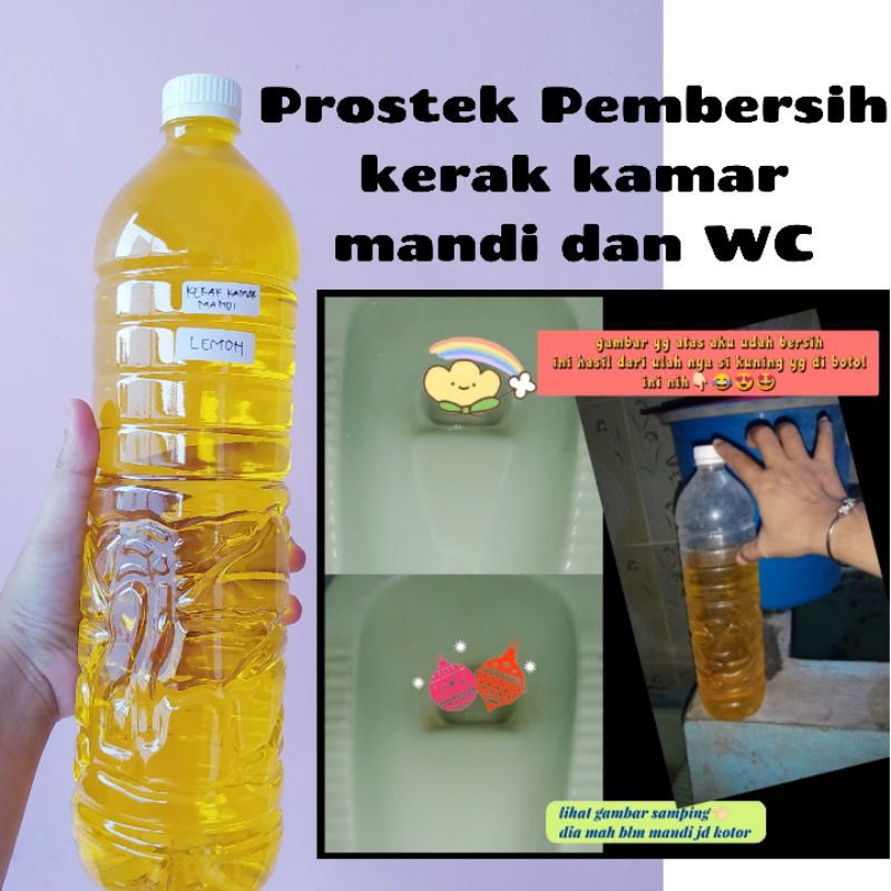 Prostek Pembersih Kerak kamar mandi keramik wc tandon mesin cuci porselen bak mandi shining bathroom