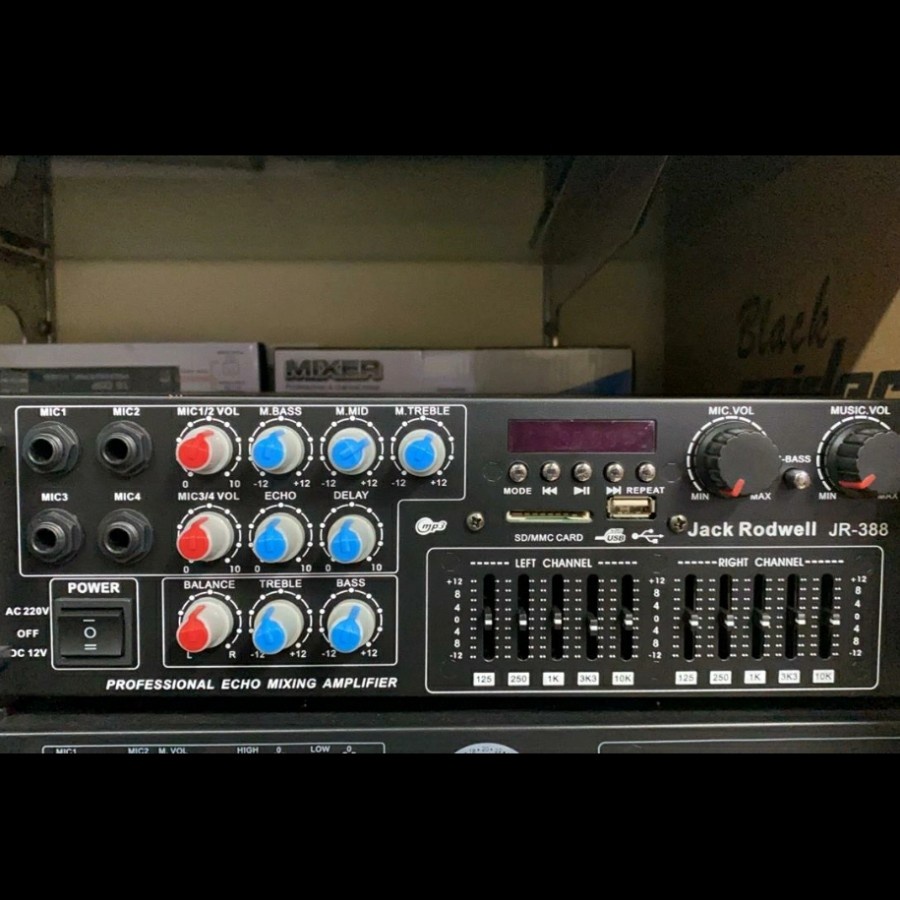 AMPLIFIER AUDIO JACK RODWELL JR-388