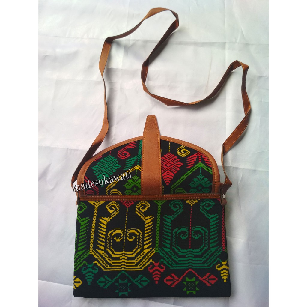 Tas Dompet selempang songket bali