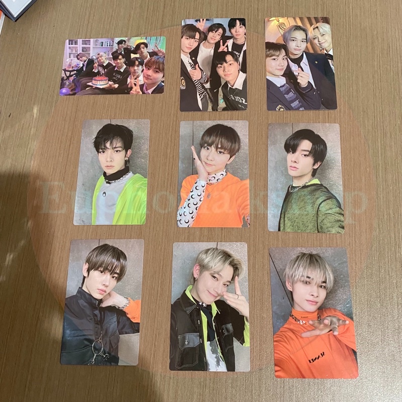 [Ready] Enhypen - Fever Photocard Group Unit Heeseung Jungwon Jake Sunghoon Sunoo Niki