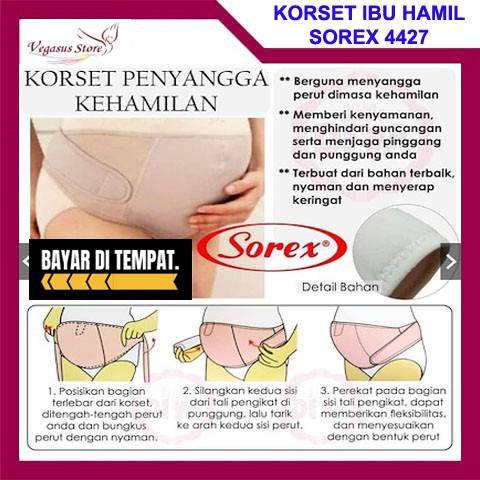 Korset Sorex Penyanggah Perut Ibu Hamil- Maternity Support Belt Korset Sorex-Penyangga Perut Ibu Hamil SOREX-Vegasus