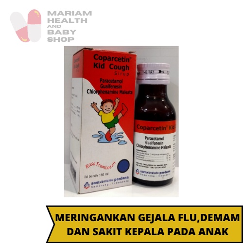 Coparcetin Kid Cough Sirup 60 ml - Obat Batuk dan Flu Anak
