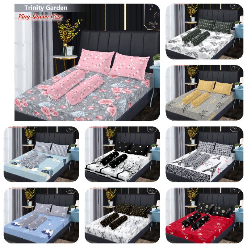 [ FATA ] Sprei FATA Minimalis King 180x200 / Queen 160x200