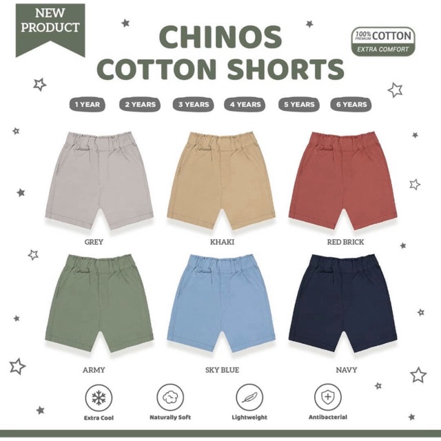 Little palmerhaus chinos cotton shorts