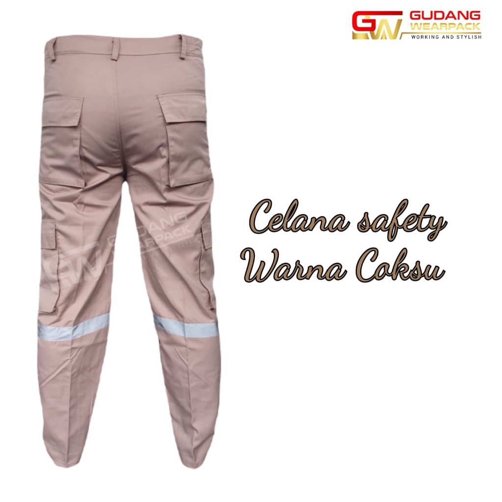 Gudang Wearpack - Celana Kerja Seragam Proyek Warna Coksu