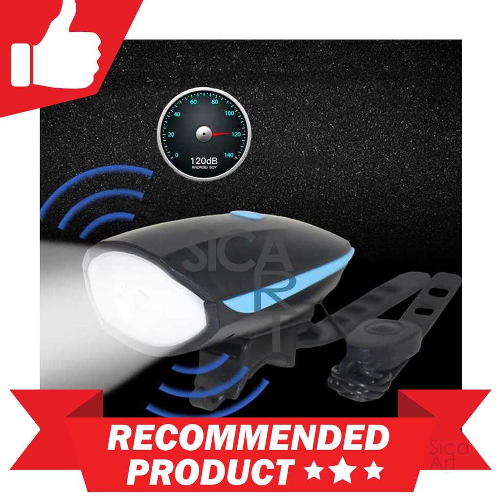 Lampu Sepeda LED Cree XPG dengan Klakson