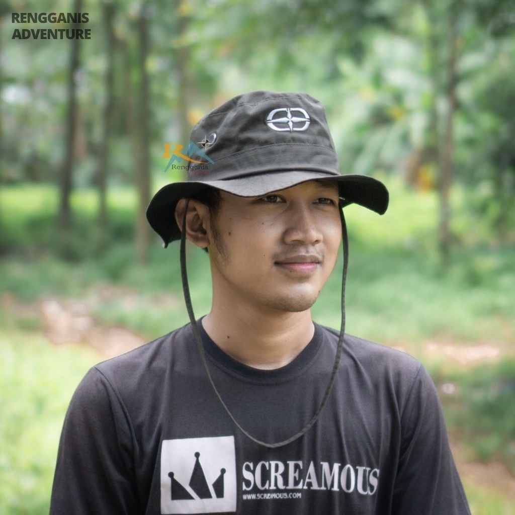 TOPI RIMBA CO TREK X2 TOPI BOLAK BALIK TOPI LAPANGAN MEMANCING OUTDOOR GUNUNG LOKAL HIKING