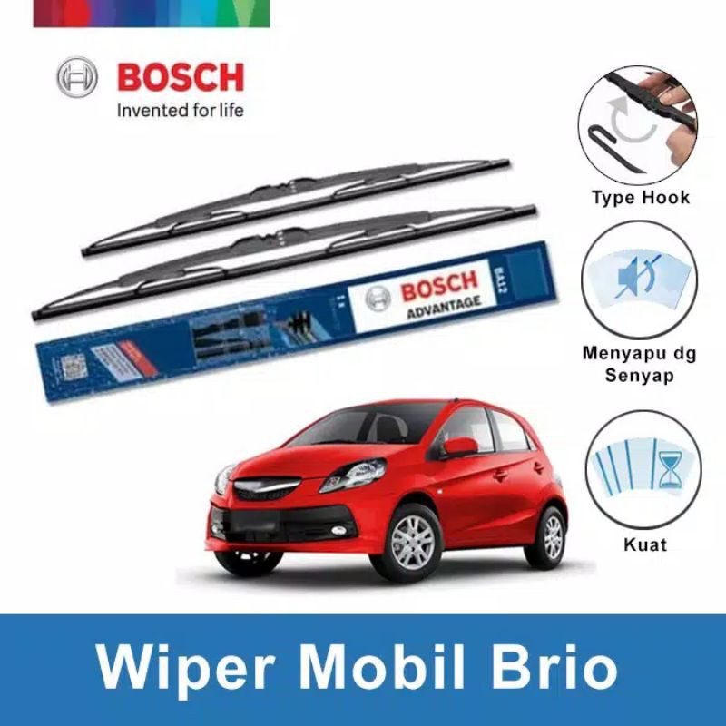 Paket Wiper Bosch Advantage Mobil Brio