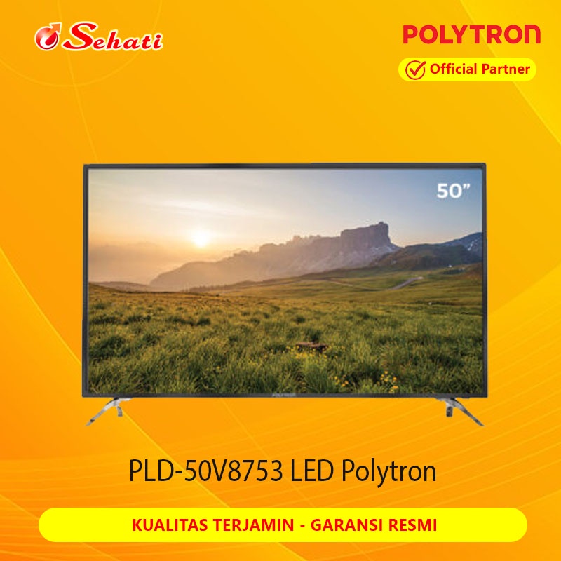 Polytron Digital TV [50″ ] Tv Digital PLD 50V8753 PLD-50V8753 LED Polytron Garansi Resmi