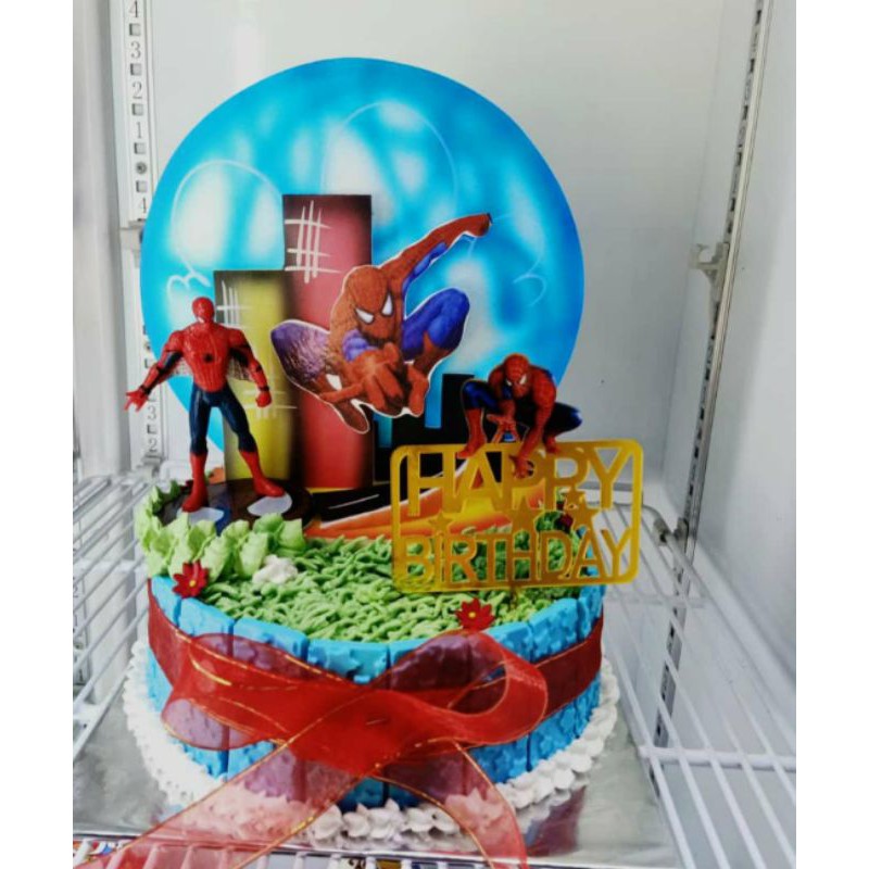 

Kue Ulang Tahun Spiderman