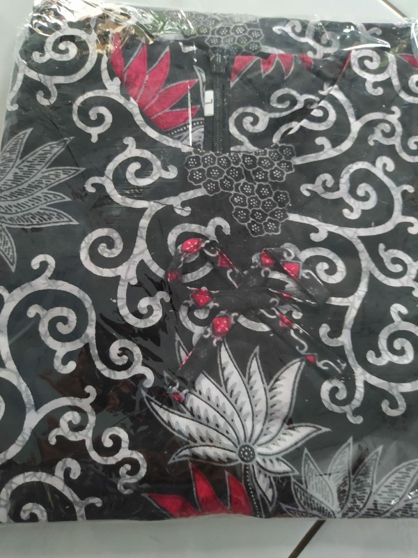 Couple Batik Keluarga || Setelan Couple Batik Ayah Ibu Anak Cewek