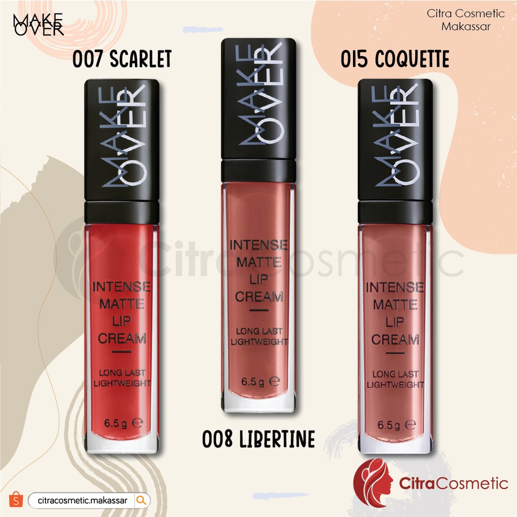 Make Over Intense Matte Lip Cream 6,5 Gr