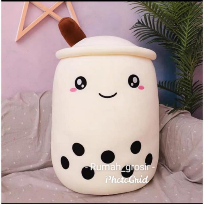 Hot sale  Boneka Boba Bubble Milk Tea Brown Sugar Ukuran JUMBO  Hanya di Toko Awal
