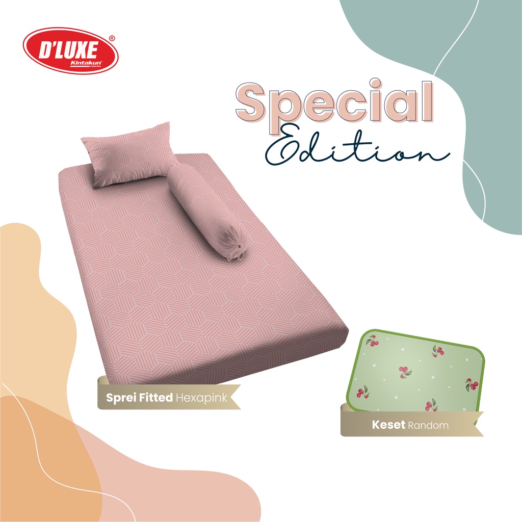 Kintakun Special Bundling Sprei 120 + Keset 2in1