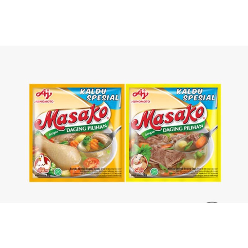 

Masako rasa sapi & ayam sachet 11g