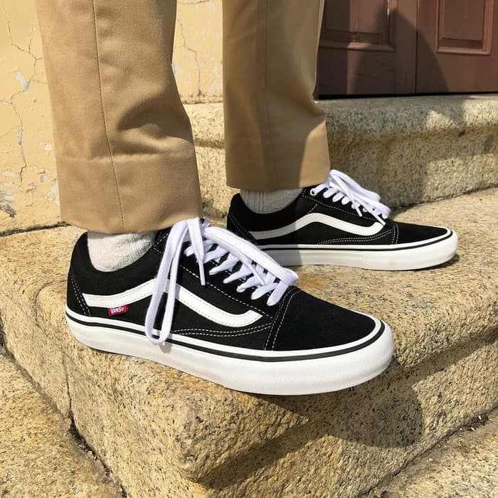 vans old skool pro black white Original
