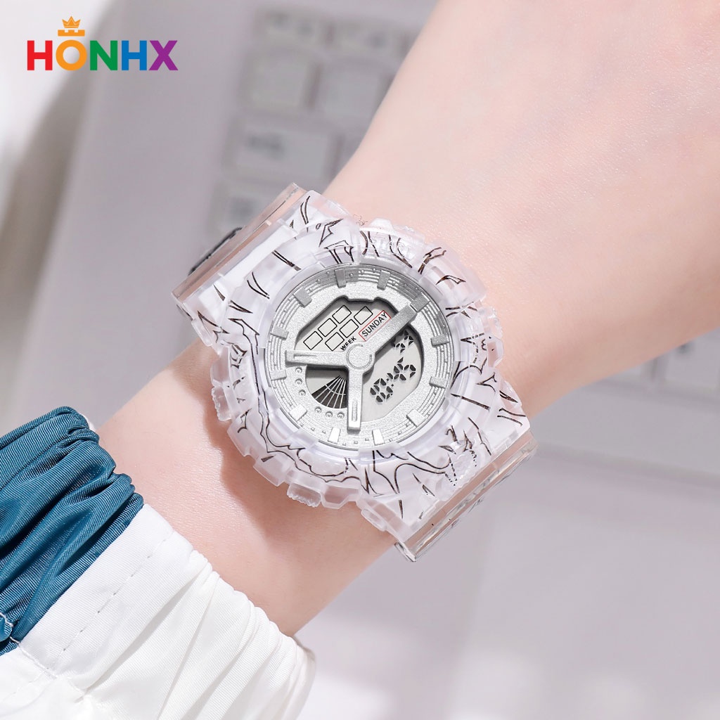 HONHX 668 Jam Tangan Remaja Digital Rubber WK-SBY