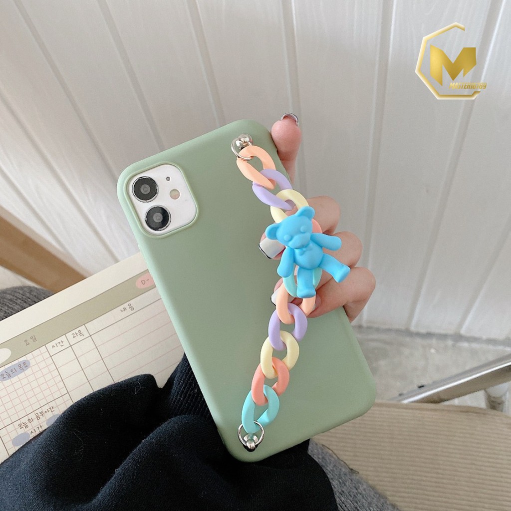 CASE SOFTCASE CANDY GELANG RANTAI IPHONE X XS XR XS MAX MA325