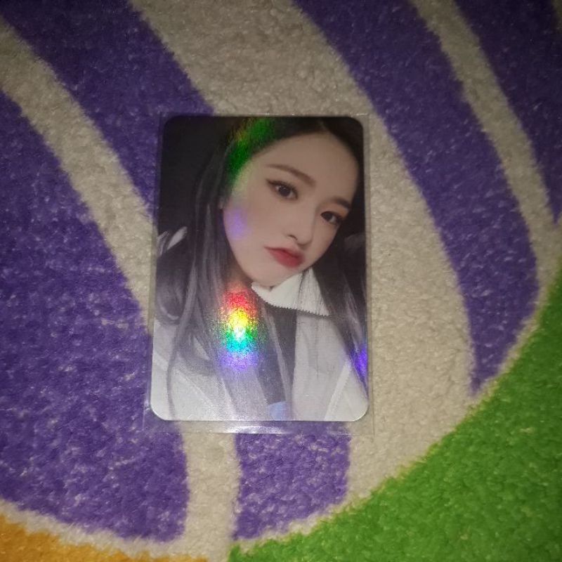 [READY] IZONE IZ*ONE PHOTOCARD HOLO WD WITHDRAMA OR ONE REELER MINJU YUJIN