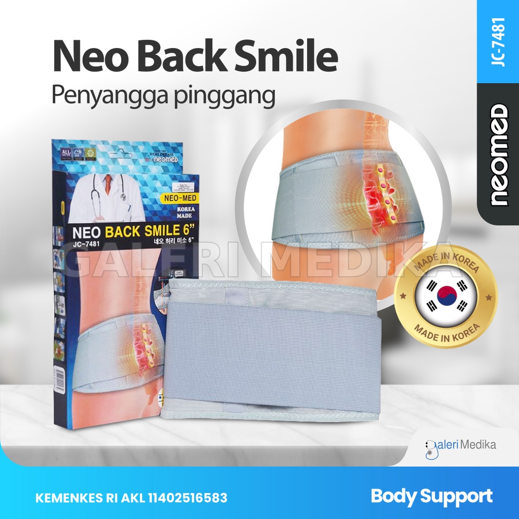 Neomed Neo Back Smile JC-7481 - Penyangga Pinggang