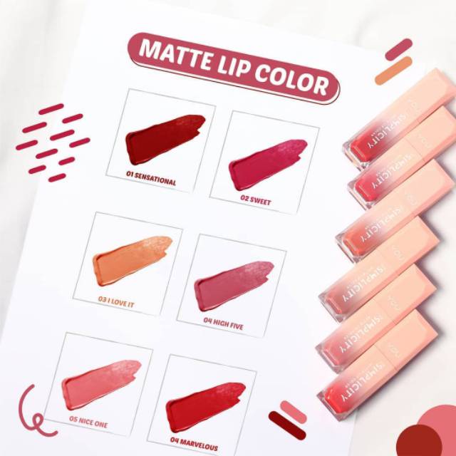 Y.O.U THE SIMPLYCITY Matte lip color