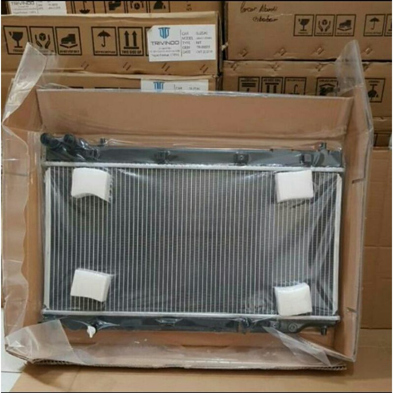 Radiator Assy Honda Jazz idsi manual 2004 2005 2006 2007