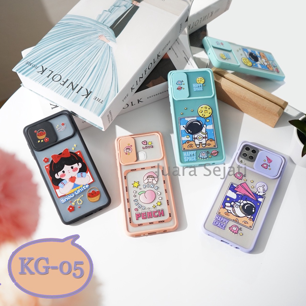 [KG05] Oppo Case Slide Kamera Protek  Oppo A3S Oppo A5S Oppo A7 Oppo A11K Oppo A12 Oppo A53 A33 Oppo