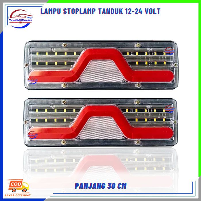Lampu Variasi Rem Stoplamp Stop lamp Sein Sen Running Kedip Belakang Aksesoris Variasi Mobil Pickup 