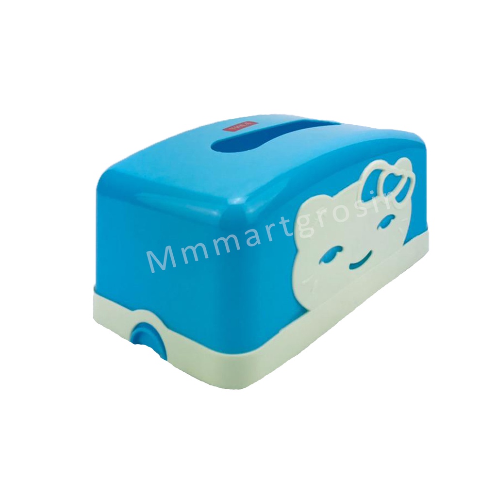 Tempat Tissue Cindy *Viola * Karakter Hello Kitty * 8209 Biru