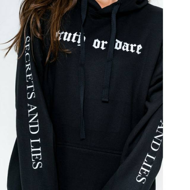 SWEATER / JAKET HOODIE PRIA WANITA (TRUTH OR DARE)