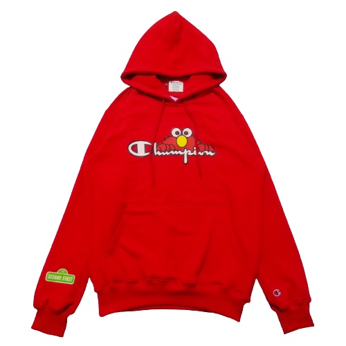 Jaket Sweater Hoodie CHAMP X SSME – Red Edition Fashion Trendy Casual Pria Good Brand Quality Stylish