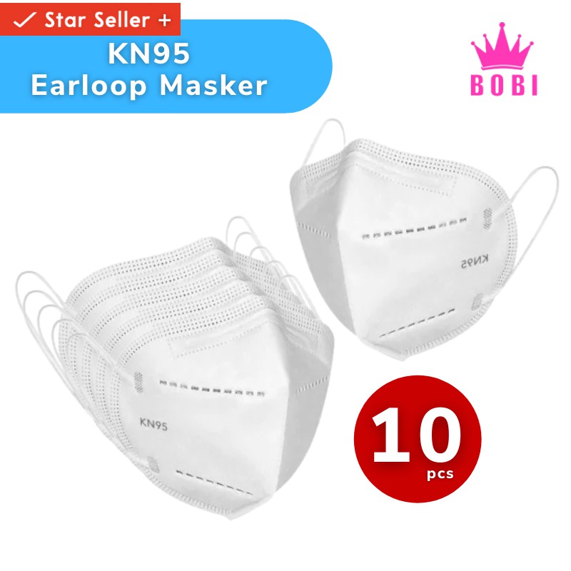 PROMO !!! Masker KN95 - Earloop Disposable Mask KN95 5Ply - Masker KN95 Termurah