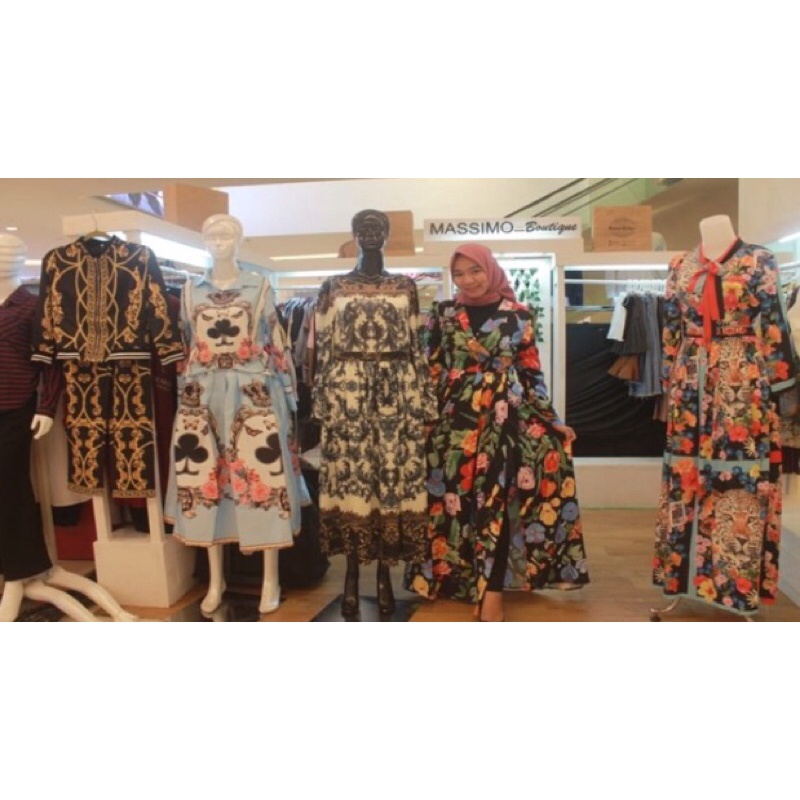 Gamis wanita bangkok import