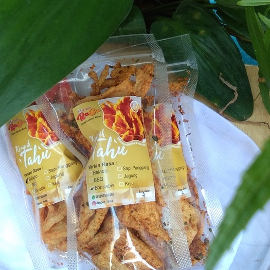 

[500 gr] Keripik Tahu by Depoer RaSa